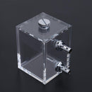 Water Tank for PC Water Cooling System with 2pcs Tube Connecters 1pc Block Newly
