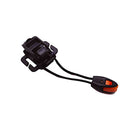 Outdoor Backpack Clip Soft Walking Hanging Buckle with Whistle Elastic Rope