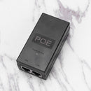 15V 0.8A 24W Desktop POE Power Injector Ethernet Adapter Surveillance CCTV