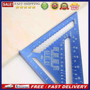 12 inch Woodworking Layout Gauge Measure Tool Triangle Angle Ruler Protractor