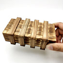 Magic Box Big Kongming Lock Easy Design Difficult to Open Classic Wooden Jigsaw Puzzle