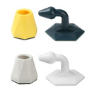 ABS Silicone Non Punching Floor Block Wall Protector Door Wedge Door Stopper