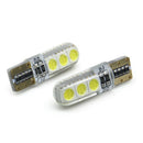 COB Silicone 12V Car LED Reading Bulbs License Plate Light Dome Map T10 W5W