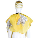 Cartoon Dog Kid Dressing Cape Salon Cover Barber Hair Cut Cloth(Yellow)