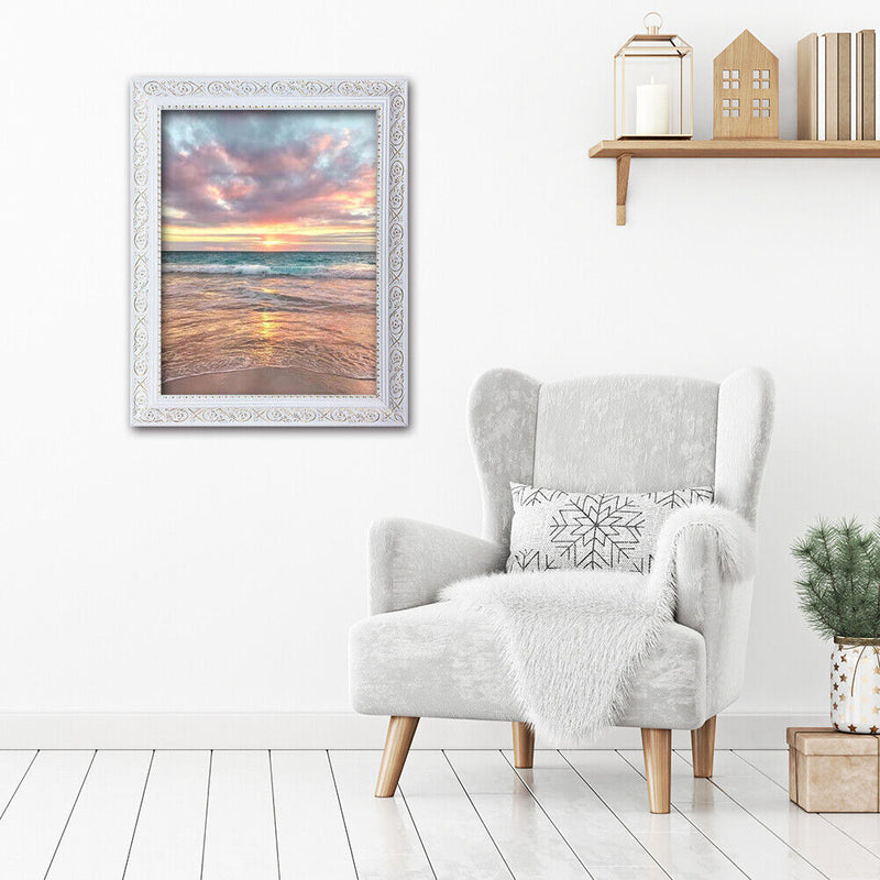 5D DIY Full Drill Diamond Painting Beach Cross Stitch Embroidery Needlework S