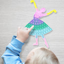 Anti-Stress Dancer Push Bubble Decompression Multifunctional Board Cup Mat Newly