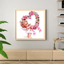 5D DIY Diamond Painting Little Angel Garland Full Drill Rhinestone Mosaic K