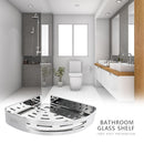 2 X Stainless Steel Bathroom Shelf Shampoo Storage Racks Kitchen Holder