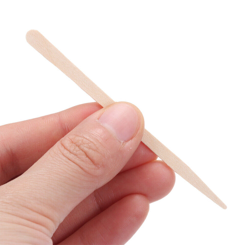 100X Face & Eyebrows Wax Spatulas Waxing Stick Wiping wax tool Waxing Applicator