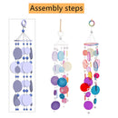 Creative DIY Wind Chime Epoxy Mold Kits Silicone Craft Ornaments Making Props