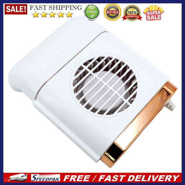 5V USB Car Seat Back Cooling Fan 3-Speed Silent Front Seat Headrest Pole Fan