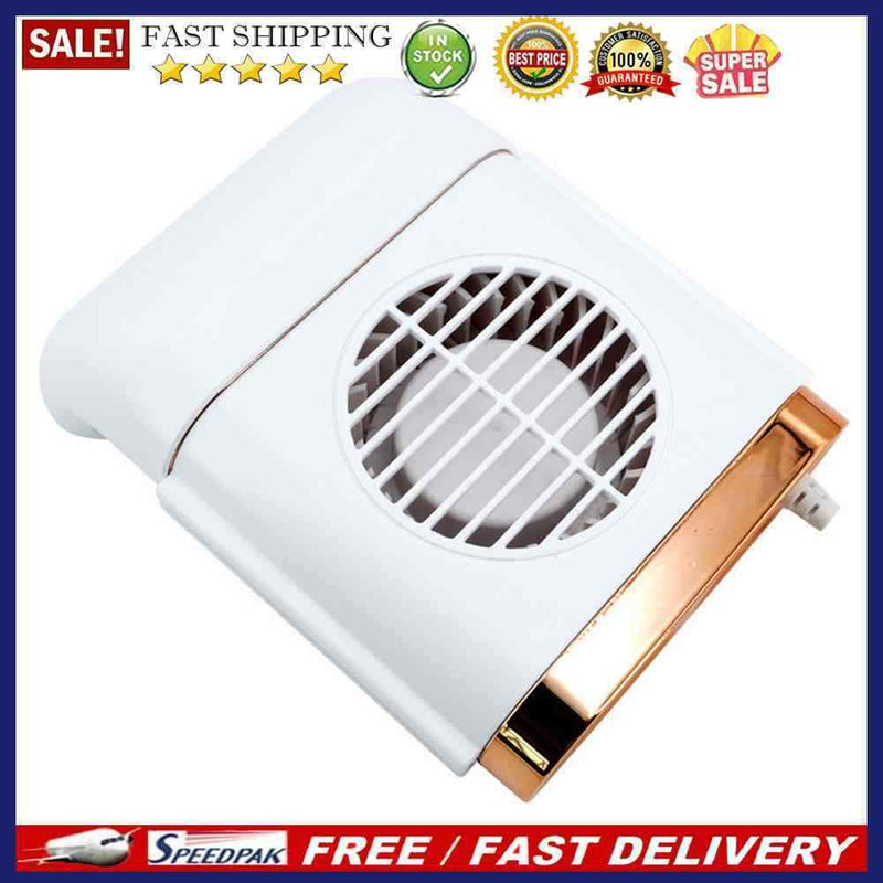 5V USB Car Seat Back Cooling Fan 3-Speed Silent Front Seat Headrest Pole Fan