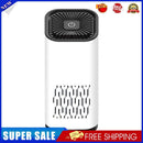 Portable USB Negative Ion Air Purifier w/ Filter Home Odor Remover (White)