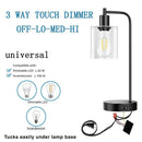 3-Way Light Sensor Switch Control For Lamp Desk Bulb Repair Dimmer I5A3