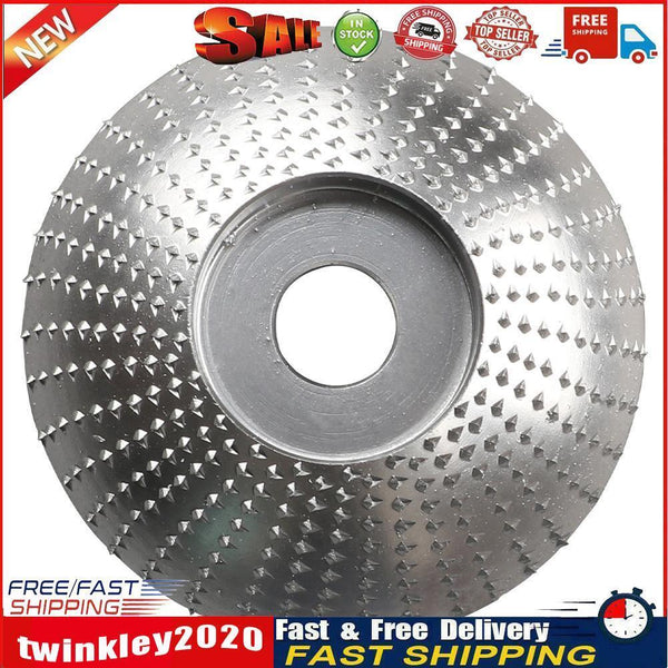 Wood Angle Grinding Wheel Woodworking Abrasive Sanding Carving Rotary Tool Newly