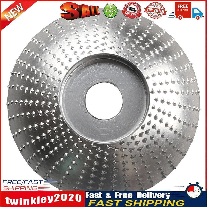Wood Angle Grinding Wheel Woodworking Abrasive Sanding Carving Rotary Tool Newly
