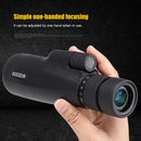10-30X50 Portable Zoom Monocular Waterproof BAK4 Pocket Telescope for Smartphone