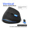 ZELOTES F-35A Wireless Vertical Mouse 2400DPI Optical Mice for Home Office Gamer