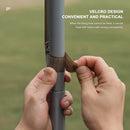 Tent Canopy Lanyard Clothesline Outdoor Camp Hiking Rope w/ Buckle (Khaki) Newly