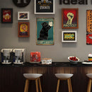 #A Rooster Plate Metal Tin Sign Plaque for Bar Pub Club Garage Wall Home Decorat