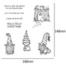 Transparent Silicone Seals Stamps DIY Scrapbooking Christmas Card Making Craf