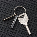 Gift Friendship Keychain Through Thick and Thin Keychain Inspirational Keychain