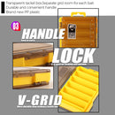 Double-Sided Fishing Bait Hook Storage Box Case Transparent Fishing Accessories