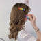 Women Gummy Headwear Jelly Bear Hairpin Colorful Hair Clip Candy Color Barrette