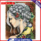 Flower Girl Oil Paint By Numbers DIY Acrylic Painting on Canvas Frameless Kit