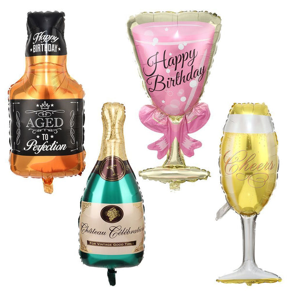 Decorations Decorations Champagne Goblet Balloon Helium Balloon Collection