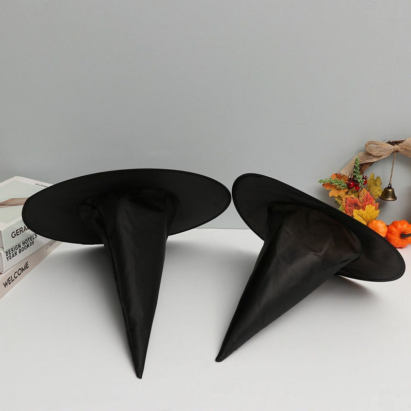 Dress Party Children Gift Black Halloween Witch Hat Costume Headwear Wizard Cap