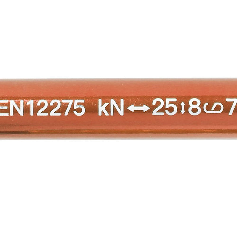 25KN O Shape Safety Auto Master Lock Carabiner Rock Climbing Buckle (Orange