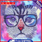 5D DIY Special-shaped Diamond Painting Animal Cross Stitch Rhinestone Home Decor