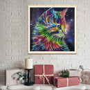 5D DIY Special Shaped Diamond Paint Multi Cat Cross Stitch Embroidery Kit Newly