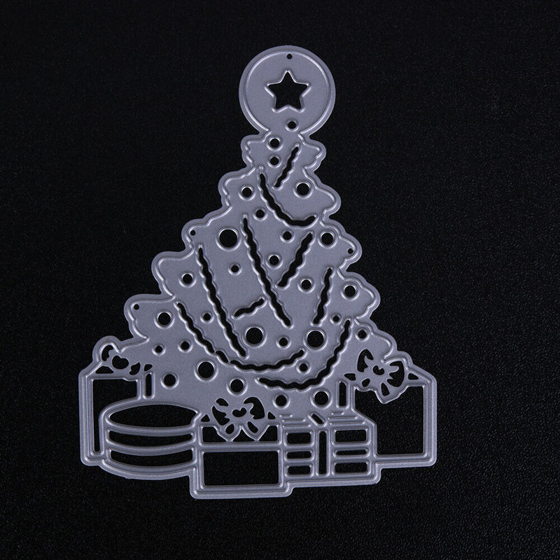 Christmas Tree Cutting Dies Stencils Scrapbook Embossing DIY Craft Card-176