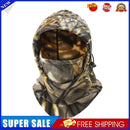 Winter Warm Cycling Fleece Hood Cap Windproof Face Neck Balaclava (Black)