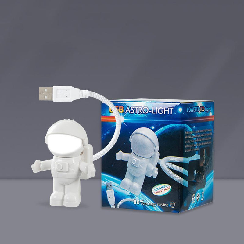 USB Night Light LED Astronaut Reading Desk Table Space Decoration Lighting