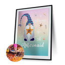 5D DIY Full Round Drill Diamond Paint Sea Star Goblin Mosaic Rhinestone Pictu