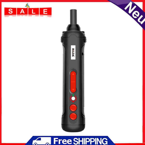 Manual Multifunctional Electric Screwdriver Big Torque with LED Light Repair Kit