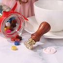 Wax Seal Stamp Pattern Retro Lacquer Seal Metal Head with Handle (FD02) Newly