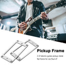 2pcs Flat Bottom Humbucker Pickup Mounting Frame for Electric Guitar Replac