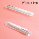 Affairs Frosted Glossy Solid Color Plastic Translucent Pencil Bag Pen Pouch