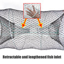 Folding Fishing Trap Crab Shrimp Loach Net Auto-Scaling Fish Trap Nylon Fish Net