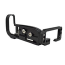 Quick Release L Plate for Canon EOS R5 R6 Camera Hand Grip Holder (Black)