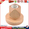 Solid Wood Table Lamp Base E27 220V Wooden Light Holder w/Switch Line (D) Newly