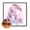 Full Drill Diamond Painting DIY Beaded Mosaic Kit Picture (p0262 Horse 1) Newly
