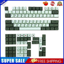PBT Keycap for MX Switch Gaming Mechanical Keyboard Parts (Matcha Russian)