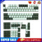 PBT Keycap for MX Switch Gaming Mechanical Keyboard Parts (Matcha Russian)