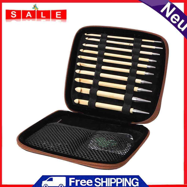 Detachable Knitting Needles Hooking Set DIY Sweater Carpet Crochet Hooks Tools