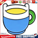 Candy Color Brooch Coffee Cup Badge Jacket Shirts Ornament Gift (Style 4)